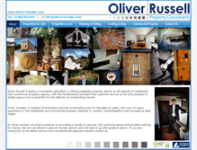 Tablet Screenshot of oliverrussellpc.com